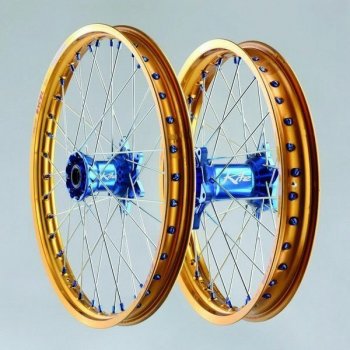 Kite Elite Wheelset Gold ENDURO/MX 21"+18"/19" for KAWASAKI